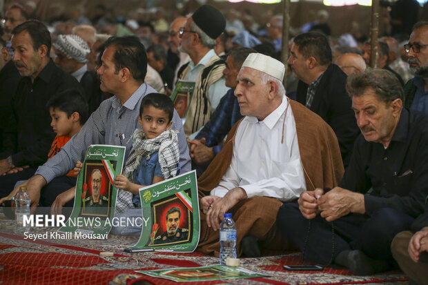 تشییع پیکر مطهر سرلشکر شهید «غلامرضا محرابی» در اهواز