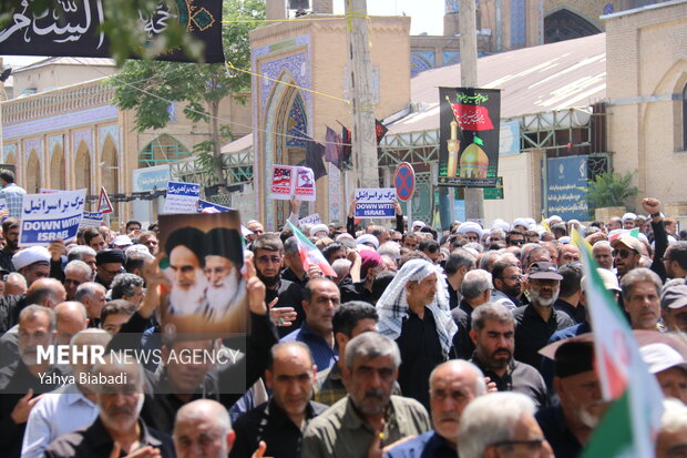 آیین تشییع و خاکسپاری شهید مدافع وطن«معین نظری»