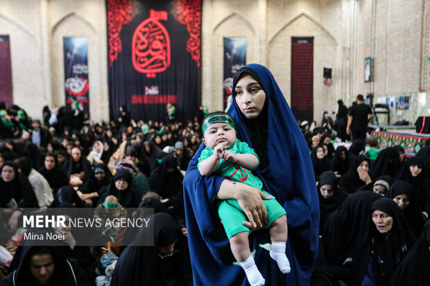 مراسم «شیرخوارگان حسینی» در تبریز