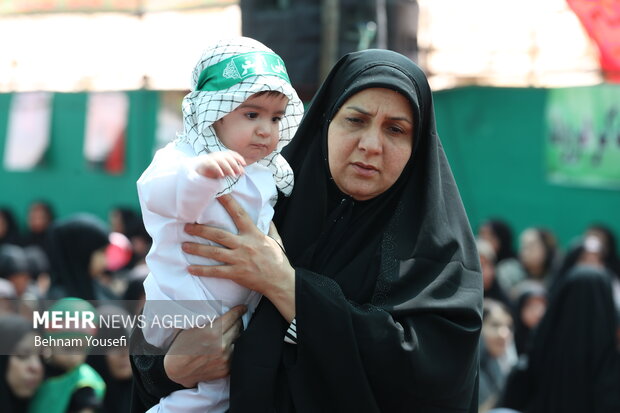 مراسم «شیرخوارگان حسینی» در اراک