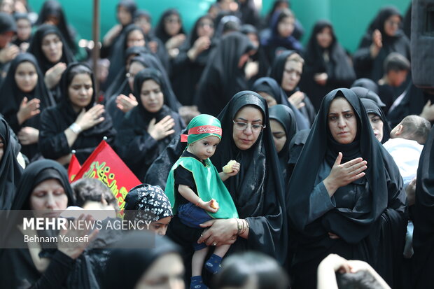مراسم «شیرخوارگان حسینی» در اراک