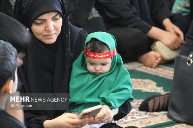 مراسم «شیرخوارگان حسینی» در آستارا