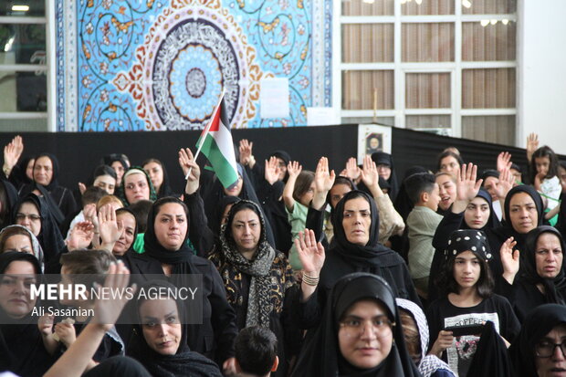 مراسم «شیرخوارگان حسینی» در آستارا