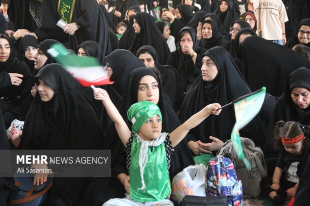 مراسم «شیرخوارگان حسینی» در آستارا
