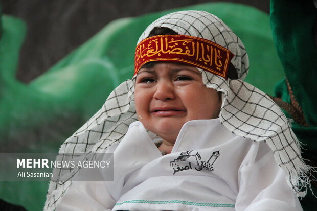 مراسم «شیرخوارگان حسینی» در آستارا