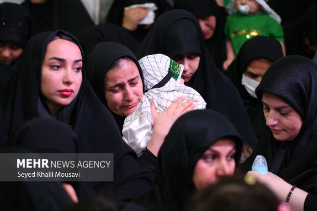 مراسم «شیرخوارگان حسینی» در اهواز