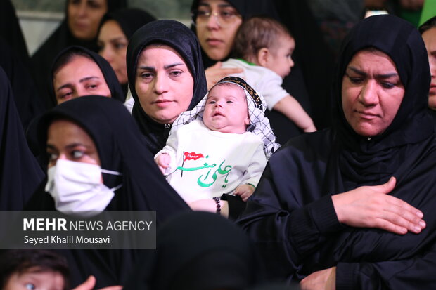 مراسم «شیرخوارگان حسینی» در اهواز
