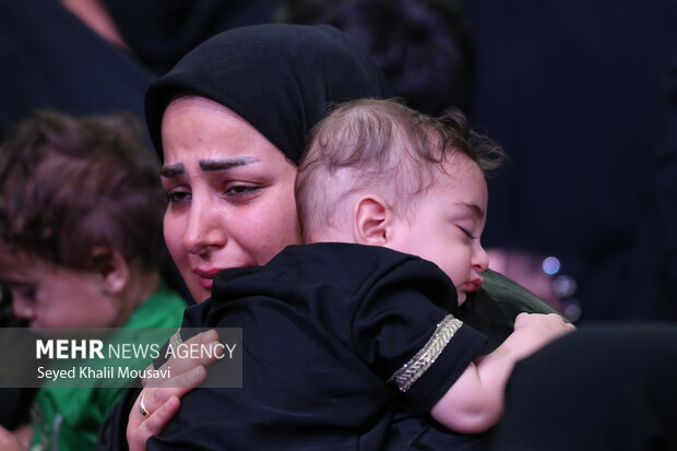 مراسم «شیرخوارگان حسینی» در اهواز