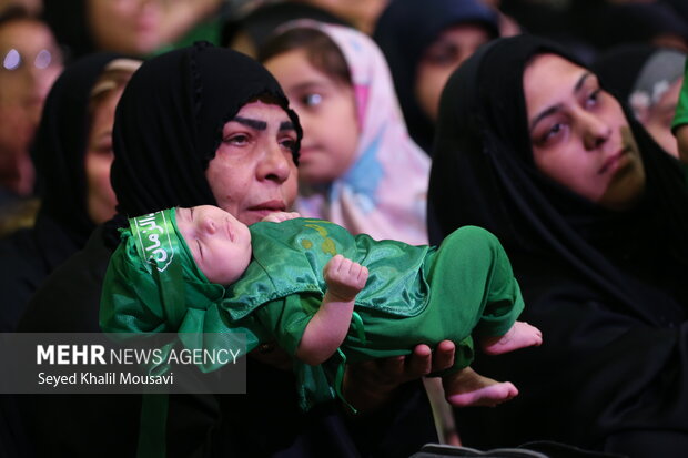 مراسم «شیرخوارگان حسینی» در اهواز