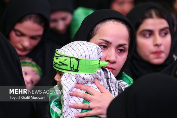 مراسم «شیرخوارگان حسینی» در اهواز