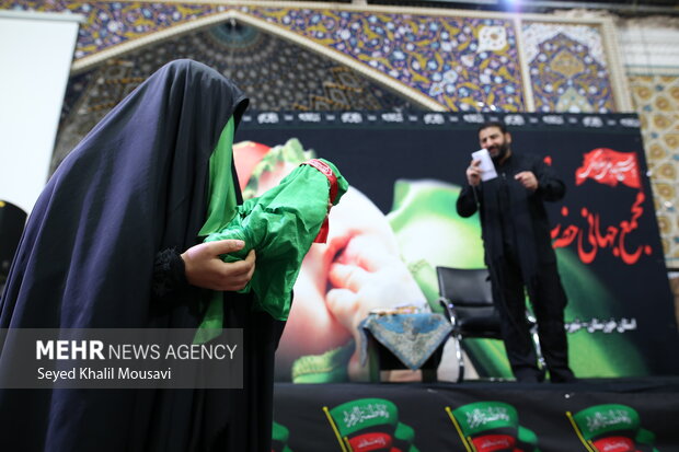 مراسم «شیرخوارگان حسینی» در اهواز