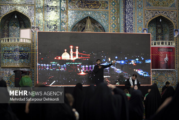 مراسم «شیرخوارگان حسینی» در شهرکرد