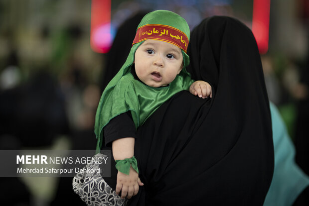 مراسم «شیرخوارگان حسینی» در شهرکرد