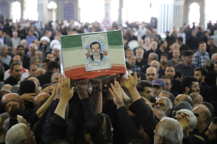 پیکر شهید دکتر «داوود شیروانی» تشییع شد