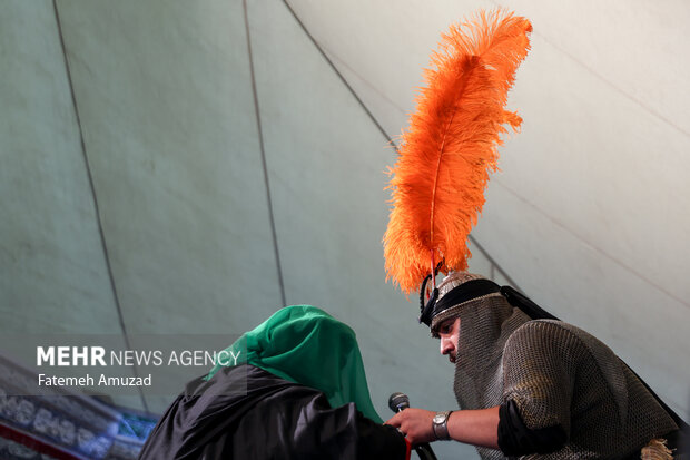 از خوانش «پل» تا سنجنوازی بوشهریها؛هشتم محرم در «خیمه هنر» چه گذشت؟