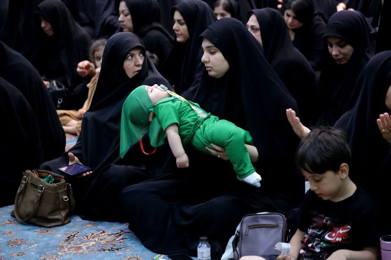 مادران،مراسم،حسيني،حضرت،اصغر،بيت،اهل،علي،عاشورايي،توسل،كربلا ...