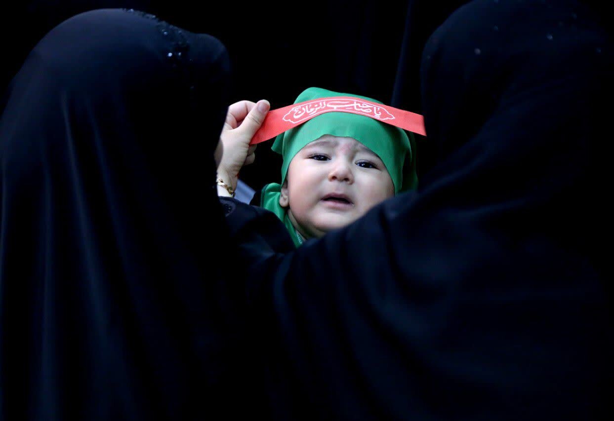 مراسم شیرخوارگان حسینی در مهدیه سنندج تجلی شور و ارادت مادرانه