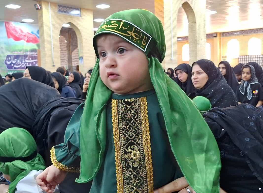 همایش شیرخوارگان حسینی در گناوه برگزار شد