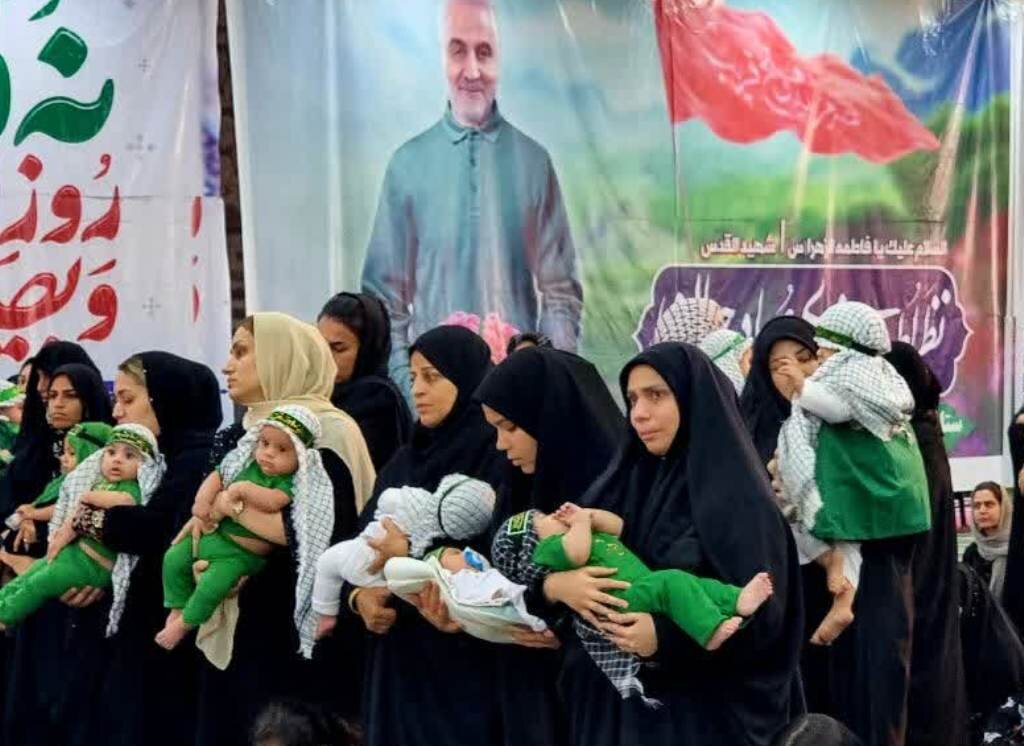 همایش شیرخوارگان حسینی در گناوه برگزار شد
