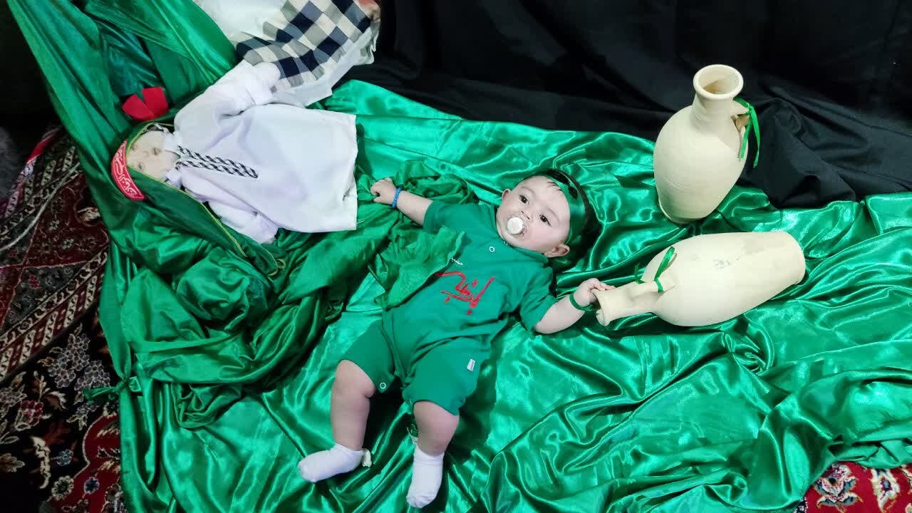 مراسم،شيرخوارگان،مادران،حسيني،امام،مظلوميت،حسين،كودكان،عاشور ...
