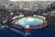 بەڕێکرانی تەرمی شەهیدان