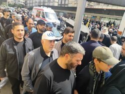 Eski bakan "Zarif" cenaze törenine katıldı