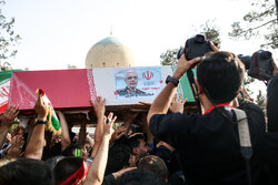 تشییع پیکر سردار شهید محمد باقری