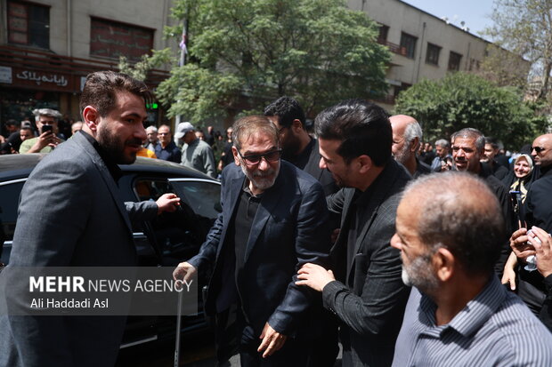 تشییع پیکر ۶۰ شهید اقتدار در تهران