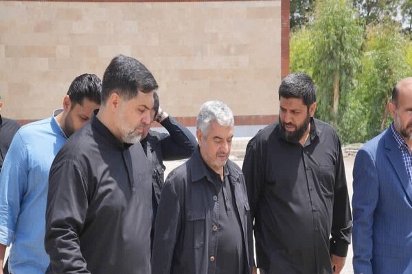 بازدید سردار محمدعلی جعفری از معراج شهدای بهشت زهرا (س)