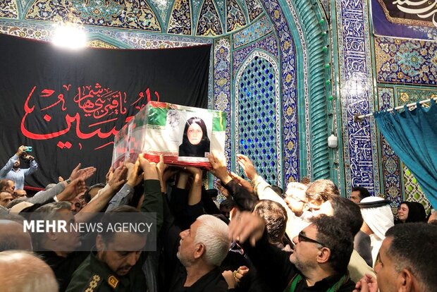 پیکر بانوی شاغل در دستگاه قضائی در خرمشهر تشییع شد