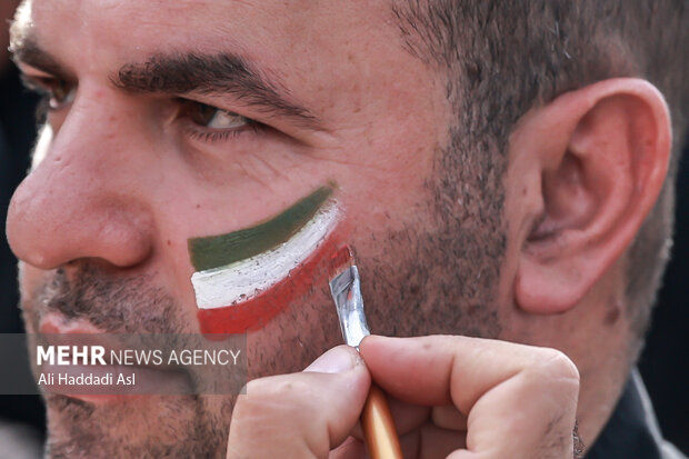 تشییع پیکر ۶۰ شهید اقتدار در تهران