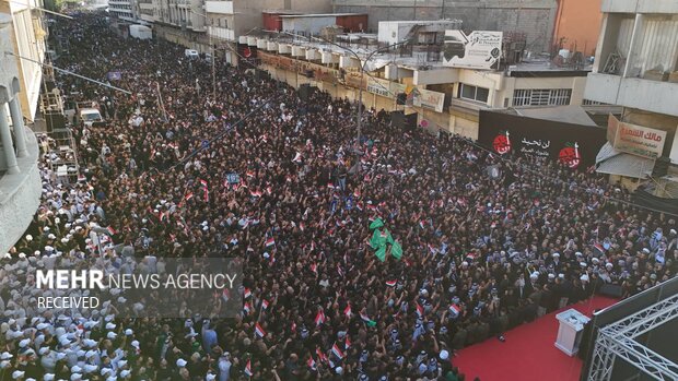 برگزاری تجمع مردمی جریان حکمت ملی عراق در بغداد به مناسبت ماه محرم