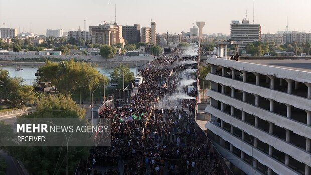 برگزاری تجمع مردمی جریان حکمت ملی عراق در بغداد به مناسبت ماه محرم