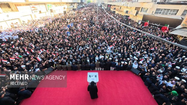 برگزاری تجمع مردمی جریان حکمت ملی عراق در بغداد به مناسبت ماه محرم