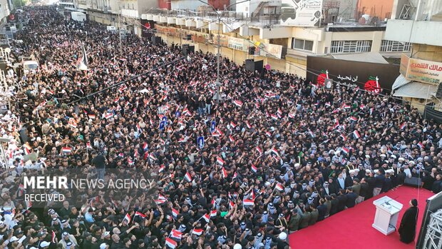 برگزاری تجمع مردمی جریان حکمت ملی عراق در بغداد به مناسبت ماه محرم