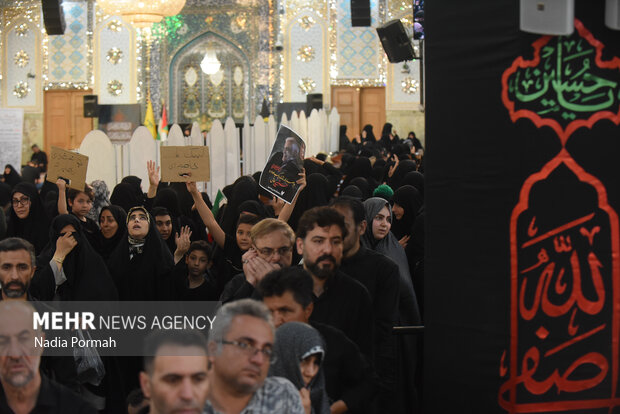 خاکسپاری شهید «محمدمهدی طهرانچی‌» در حرم حضرت عبدالعظیم حسنی (ع)