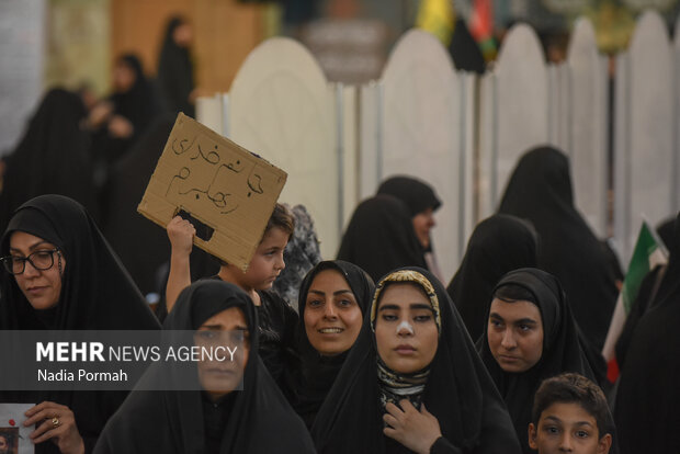 خاکسپاری شهید «محمدمهدی طهرانچی‌» در حرم حضرت عبدالعظیم حسنی (ع)