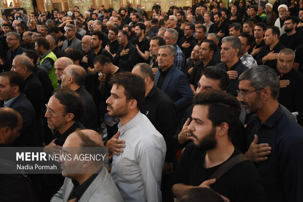 خاکسپاری شهید «محمدمهدی طهرانچی‌» در حرم حضرت عبدالعظیم حسنی (ع)