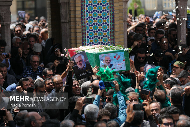 خاکسپاری شهید «محمدمهدی طهرانچی‌» در حرم حضرت عبدالعظیم حسنی (ع)