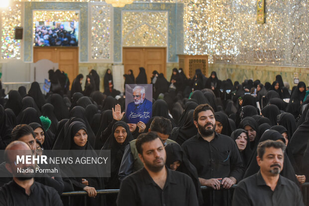 خاکسپاری شهید «محمدمهدی طهرانچی‌» در حرم حضرت عبدالعظیم حسنی (ع)3