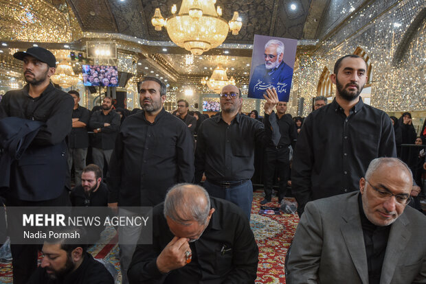 خاکسپاری شهید «محمدمهدی طهرانچی‌» در حرم حضرت عبدالعظیم حسنی (ع)8