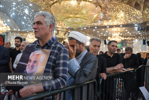 خاکسپاری شهید «محمدمهدی طهرانچی‌» در حرم حضرت عبدالعظیم حسنی (ع)1