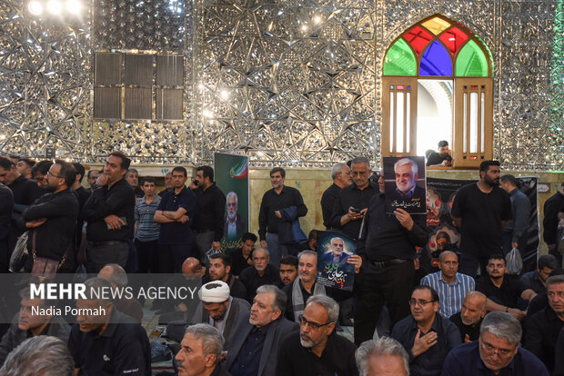 خاکسپاری شهید «محمدمهدی طهرانچی‌» در حرم حضرت عبدالعظیم حسنی (ع)5