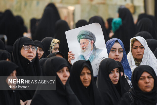 خاکسپاری شهید «محمدمهدی طهرانچی‌» در حرم حضرت عبدالعظیم حسنی (ع)