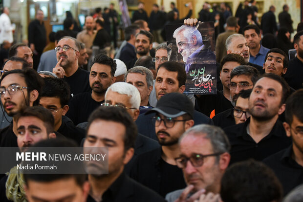 خاکسپاری شهید «محمدمهدی طهرانچی‌» در حرم حضرت عبدالعظیم حسنی (ع)
