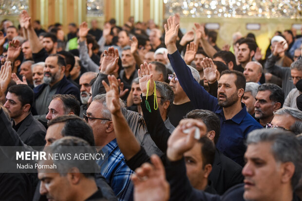خاکسپاری شهید «محمدمهدی طهرانچی‌» در حرم حضرت عبدالعظیم حسنی (ع)