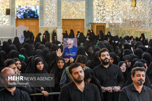 خاکسپاری شهید «محمدمهدی طهرانچی‌» در حرم حضرت عبدالعظیم حسنی (ع)