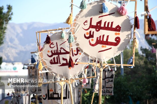 حرکت نمادین کاروان نینوا در بیرجند