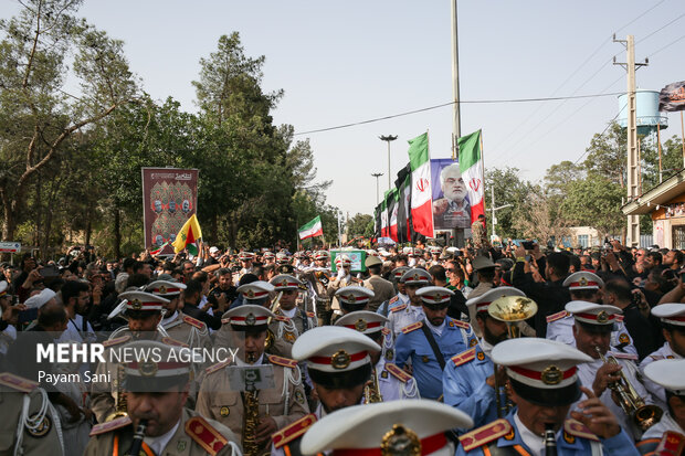 تشییع پیکر سردار شهید محمد باقری