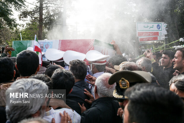 تشییع پیکر سردار شهید محمد باقری